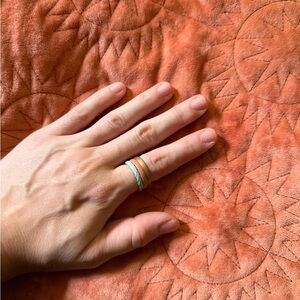 Groove Silicone Ring Set